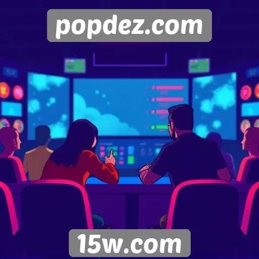 Explorando os recursos de comunidade em Popdez.com